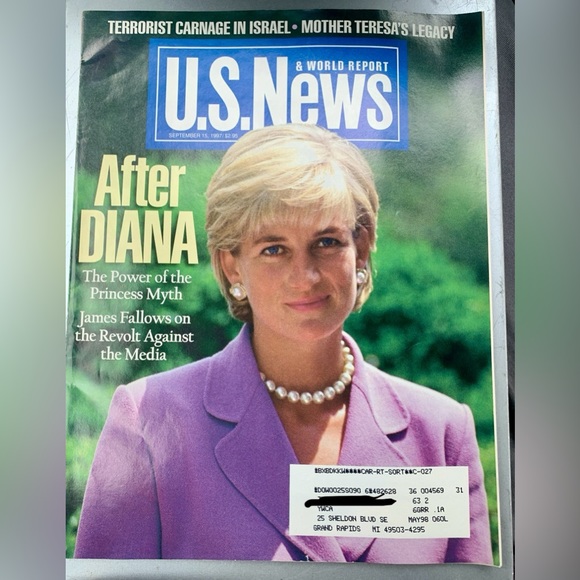 September 15 1997 US News Magazine Princess Diana Spencer Issue - Picture 2 of 3